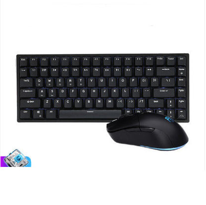 Juego de teclado y mouse mecánico inalámbrico rk526