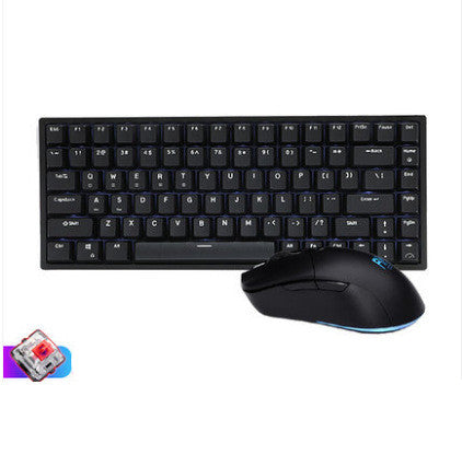 Juego de teclado y mouse mecánico inalámbrico rk526