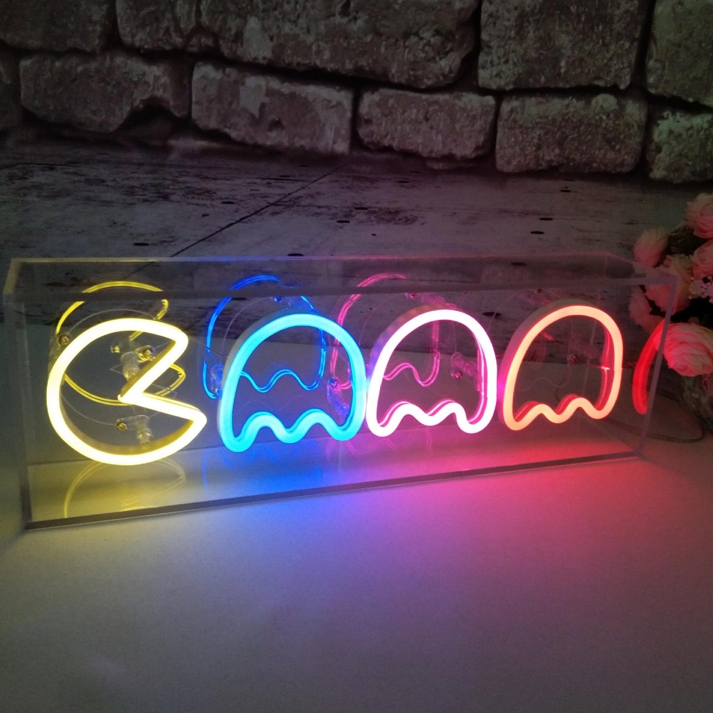 Luces de letras decorativas en forma