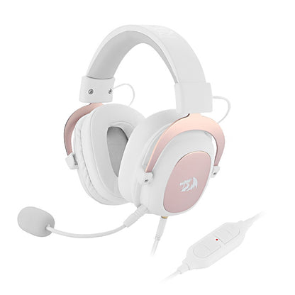 Redragon H510 casque de jeu pour ordinateur de jeu 7.1 canaux monté sur la tête mange des écouteurs de poulet pour écouter la Position sonore