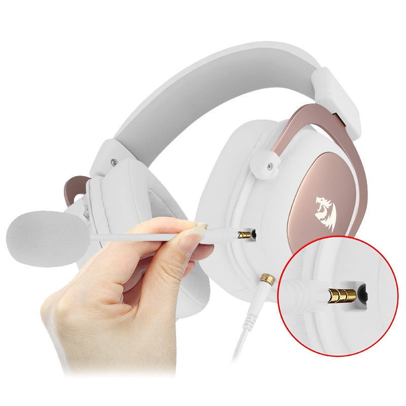 Redragon H510 auriculares para juegos de ordenador de 7,1 canales montados en la cabeza come auriculares de pollo para escuchar la posición del sonido