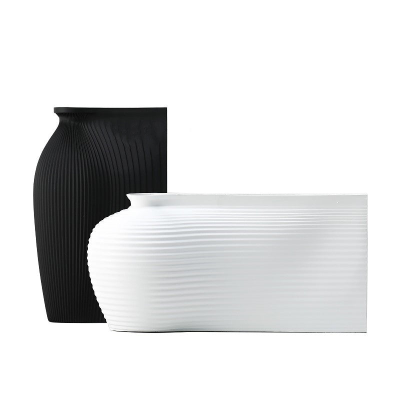 Vase d'art géométrique minimaliste nordique moderne