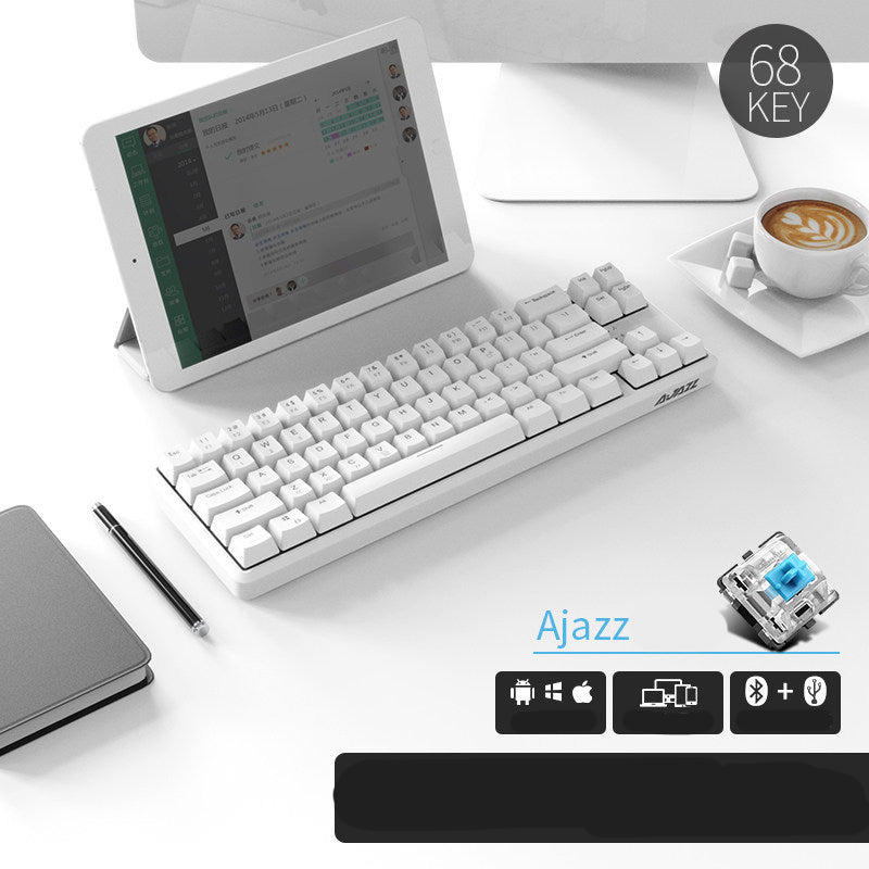 Mini clavier mécanique Bluetooth filaire USB