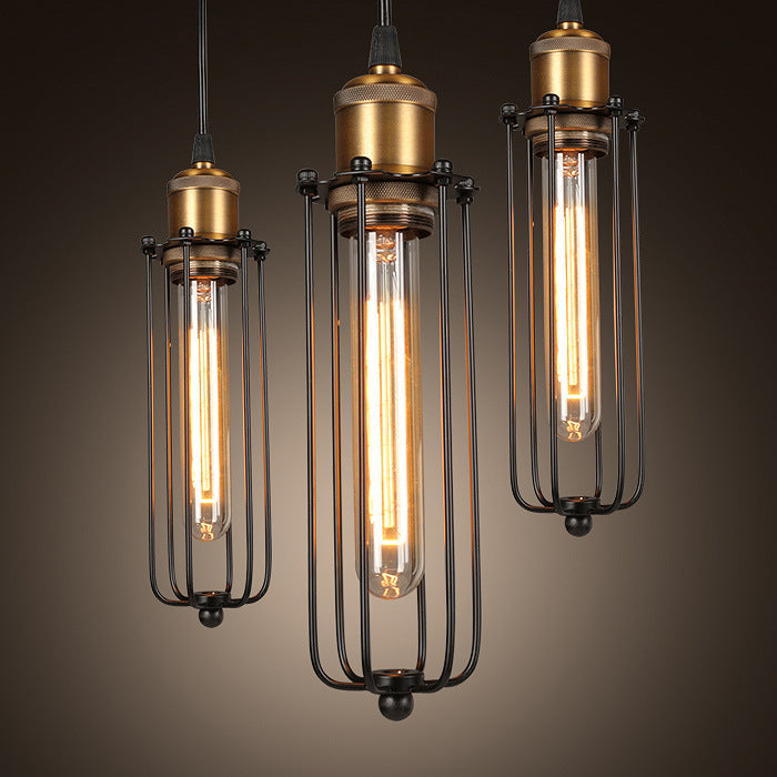 Nordic Retro Industrial Gladiator Chandelier