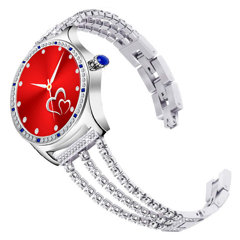 Reloj inteligente para mujer, moda, música local, Bluetooth, llamada, monitoreo de salud, recordatorio del período menstrual