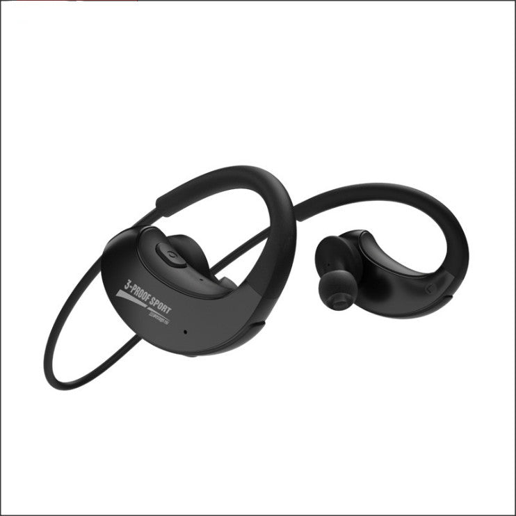 Type d'oreille accrochant sans fil de course binaurale de casque de Bluetooth de sports