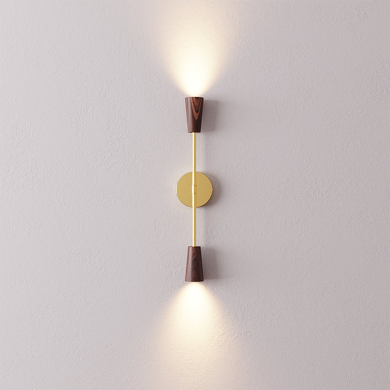 Lampe de chevet de chambre minimaliste moderne de luxe léger