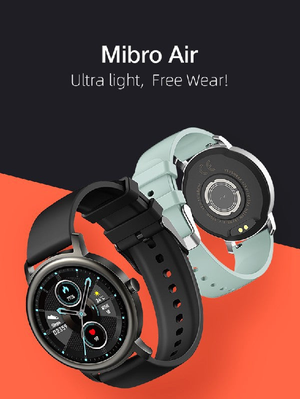 Adecuado para Xiaoxun Mibro Air Smart Watch versión internacional, delgado e impermeable, cinco idiomas