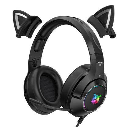 Black Devil Edition Luminous Computer Headset Headset