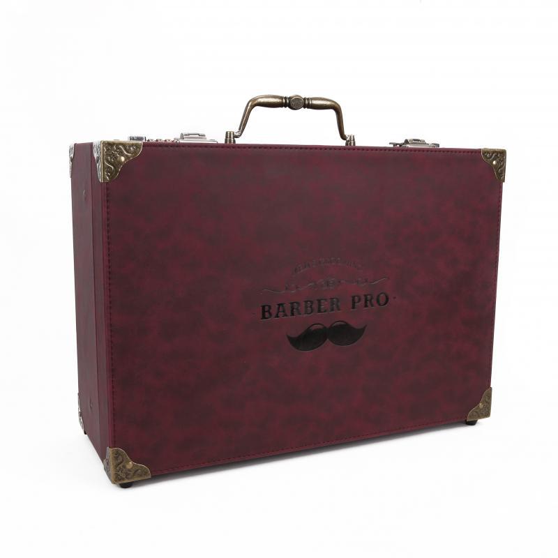 Caja de herramientas de peluquería, herramientas de barbería, caja de almacenamiento multifuncional para secador de pelo, caja de contraseña portátil para peluquero