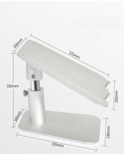 Coteetci Mesa de Soporte Ajustable en ángulo para computadora con Soporte de Metal para computadora portátil