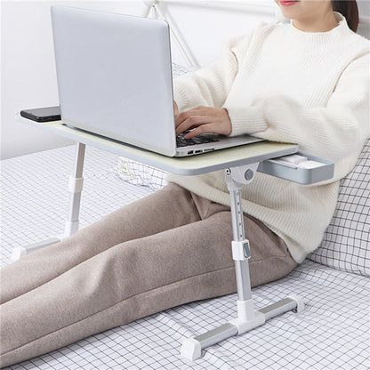 Bureau de lit Table pliante Table d'ordinateur portable Table paresseuse