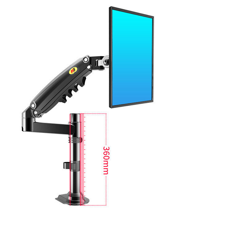 Soporte para Monitor de ordenador F80, estante de escritorio de elevación giratorio telescópico con pantalla Dual Lcd de escritorio, F100A