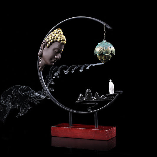 Backflow Incense Burner Home Living Room Decoration