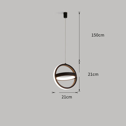 Lampe de chevet moderne minimaliste pour chambre à coucher, Restaurant, Bar, lampe de Table, personnalité créative, lustre à longue ligne à tête unique