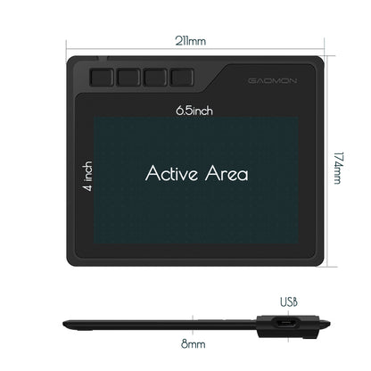 Gaoman S620 Drawing Board, Digital Board, PS AI Hand-Painted Board