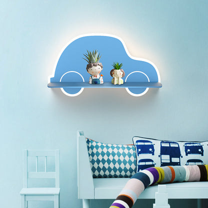 Applique murale Led Simple et moderne pour chambre d'enfant, lampe de chevet chaude avec dessin animé créatif pour garçon et fille