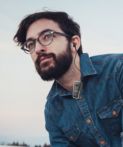 En espera, escucha prolongada de canciones, auriculares unisex con graves pesados