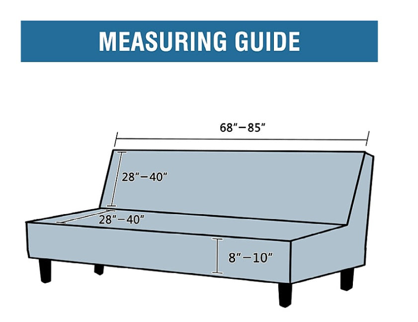 Funda de sofá cama de terciopelo grueso y elástica Funda de sofá cama plegable con todo incluido sin reposabrazos Funda de sofá cama