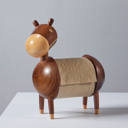 Chuxin Kitchen Paper Towel Holder Bathroom Wall Mounted Roll Paper Tube Little Donkey Paper Towel Holder Kitchen Roll Paper Holder Hanging Paper Towel Holder