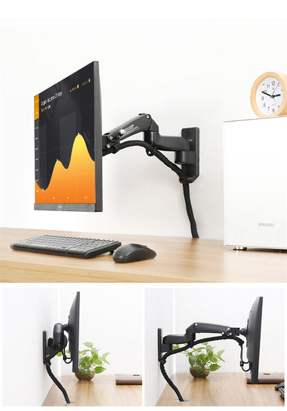 Computer Monitor Stand Lifting Telescopic Rotating Screen