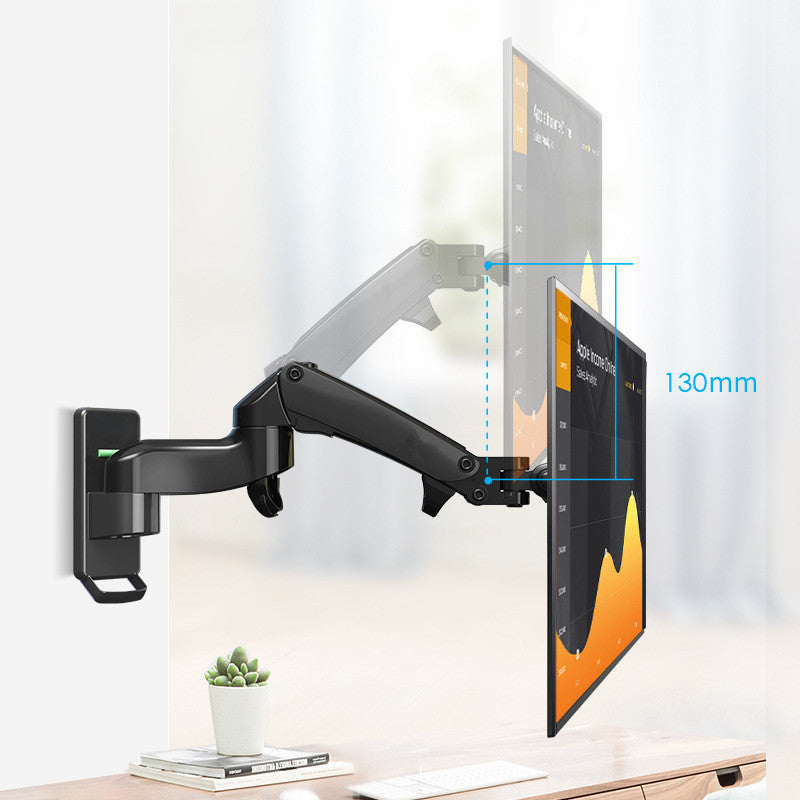 Soporte para monitor de computadora Pantalla giratoria telescópica de elevación