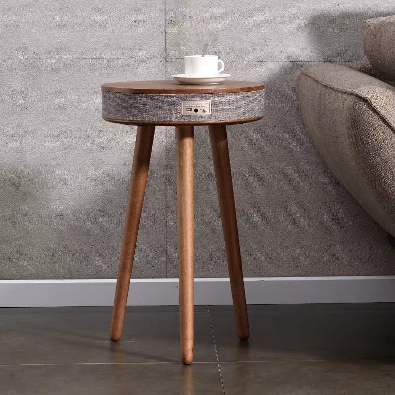 Haut-parleur Bluetooth, petite Table basse, chargement sans fil, petite Table ronde créative