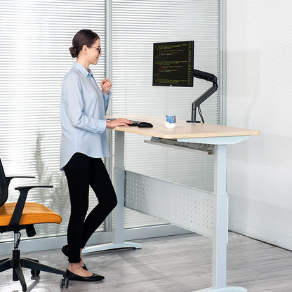 Base de bureau d'affichage de support d'ordinateur de levage