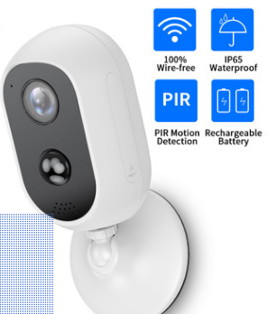 Battery Surveillance Camera Outdoor Waterproof Mobile Phone Remote Real-Time Viewing Hd Night Vision