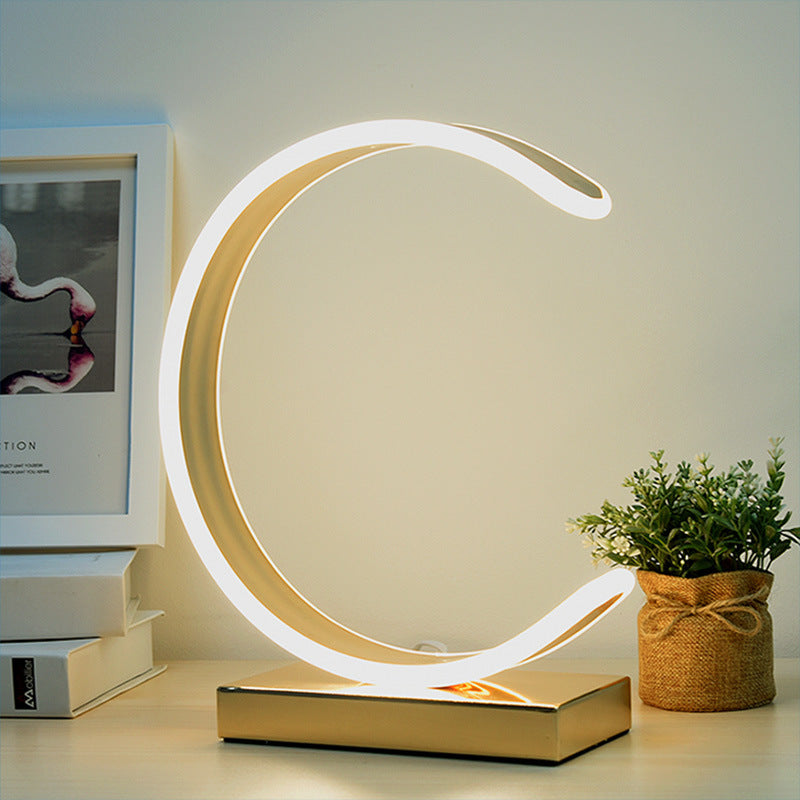 Lampe de Table de chevet Led nordique Simple, chaleureuse et romantique, pour la maison, personnalité créative, Protection des yeux, bureau, lampe de Table Led