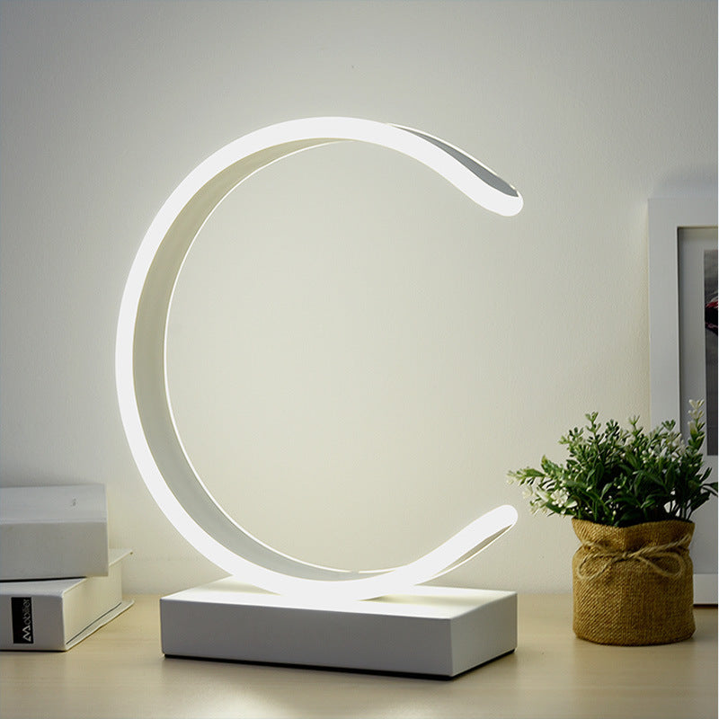 Lampe de Table de chevet Led nordique Simple, chaleureuse et romantique, pour la maison, personnalité créative, Protection des yeux, bureau, lampe de Table Led