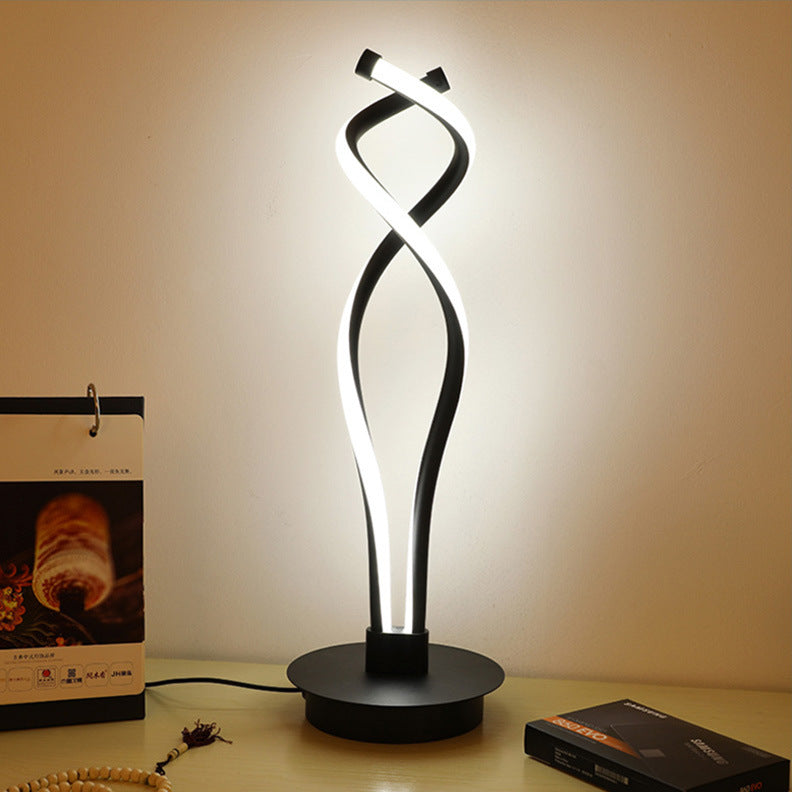 Lampe de Table de chevet Led nordique Simple, chaleureuse et romantique, pour la maison, personnalité créative, Protection des yeux, bureau, lampe de Table Led