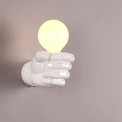 Creative Fist Wall Lamp Bar Table Restaurant Corridor Aisle Background Decoration