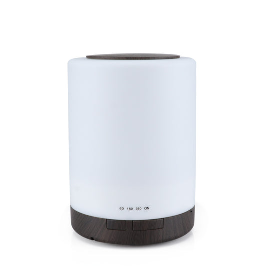 Humidificateur ultrasonique de diffuseur d'arome d'air de grande capacité de diffuseur d'arome de grain en bois