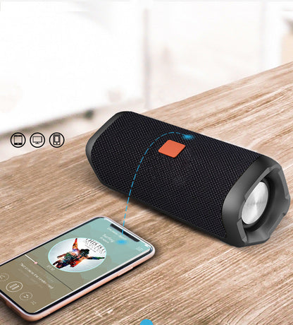 Fabric waterproof bluetooth speaker