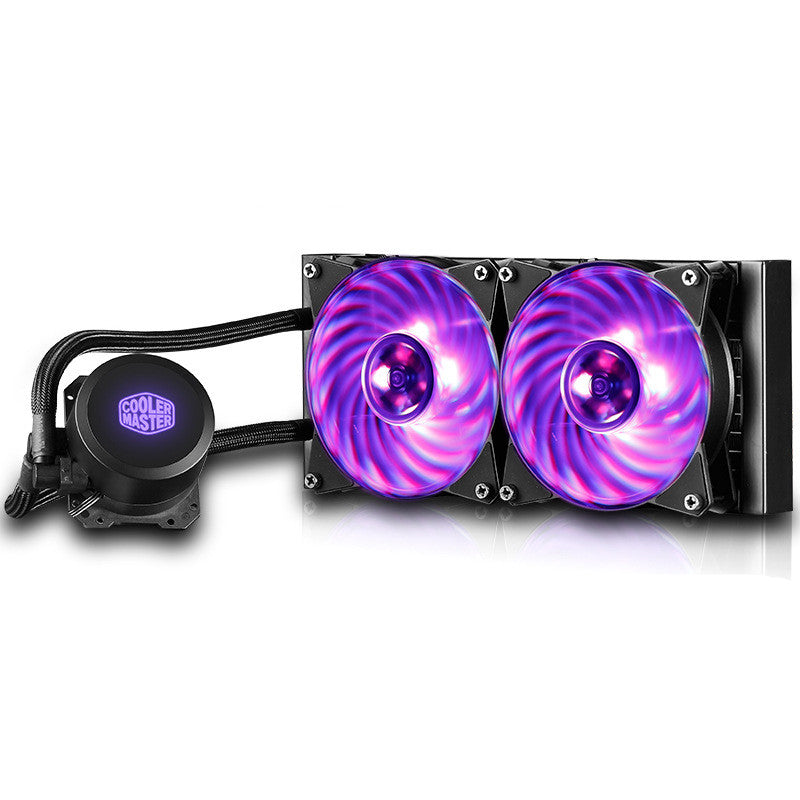 Refroidisseur Bingshen 240Rgb Cpu refroidissement par eau pompe à eau à double chambre conception à micro-canaux ventilateur équilibré