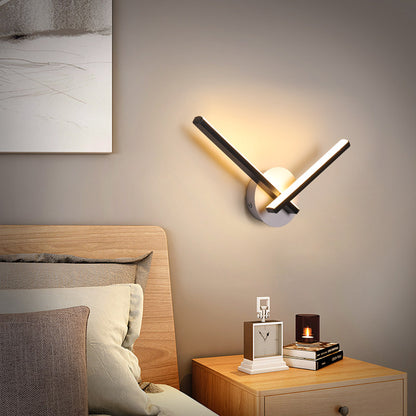 Bedside wall lamp Scandinavian modern simple creative light luxury living room bedroom stairs balcony aisle  reading wall lamp