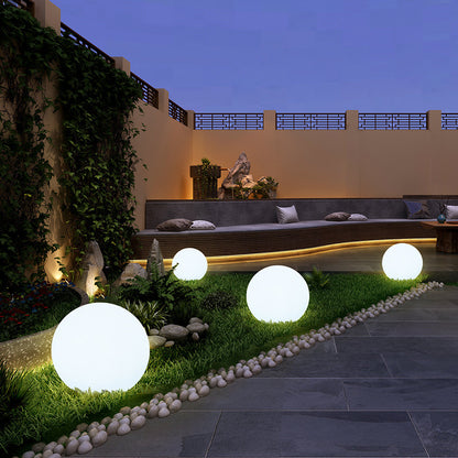 Boule lumineuse Led lumières extérieures imperméables lumières colorées pelouse boule lumineuse jardin lumières de sol piscine boule flottante lumières