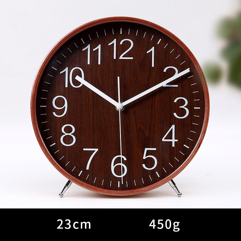 Reloj de Escritorio Reloj de Escritorio Adorno Sala de Estar Reloj de Mesa Escritorio doméstico Reloj Grande y Moderno para Sentarse Reloj de péndulo Simple