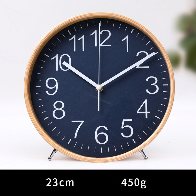 Reloj de Escritorio Reloj de Escritorio Adorno Sala de Estar Reloj de Mesa Escritorio doméstico Reloj Grande y Moderno para Sentarse Reloj de péndulo Simple