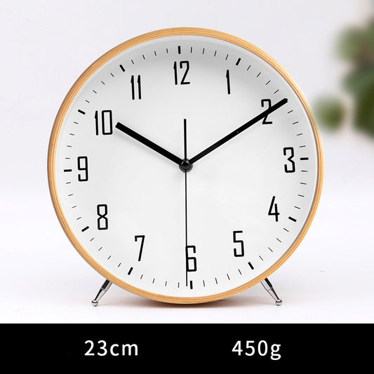 Horloge de bureau, ornement de Table de salon, grande horloge de bureau moderne, pendule Simple