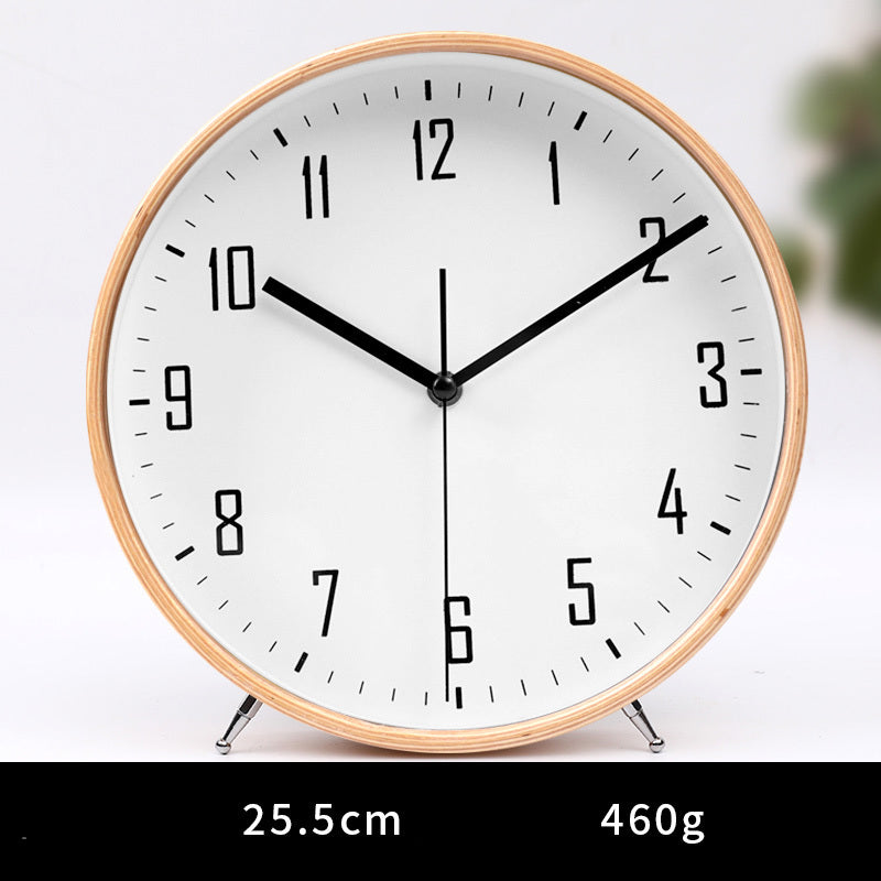 Horloge de bureau, ornement de Table de salon, grande horloge de bureau moderne, pendule Simple