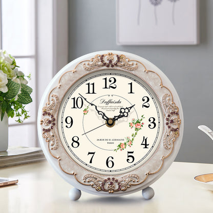 Table Clock Mute Bedroom Bedside Decoration Modern Living Room Creative Desk Clock