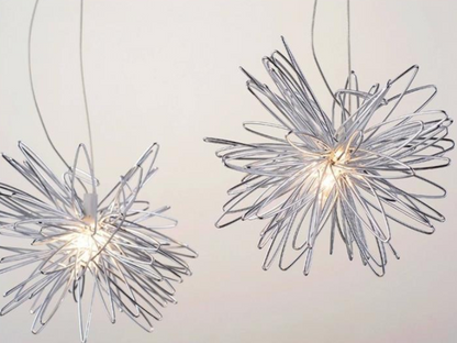 Aluminum Wire Star Moon Chandelier Restaurant Bar Bedroom Warm Lighting Simple Children'S Room Lamps