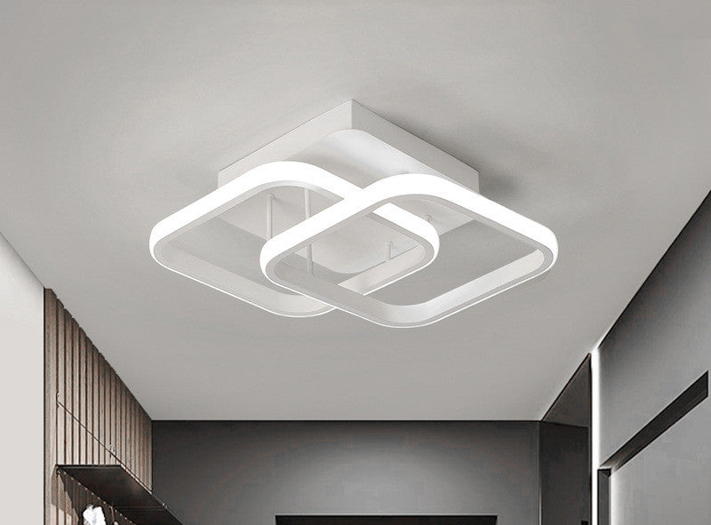 Allée lumière couloir lumière nordique Led Simple moderne vestiaire lumière créative Simple entrée couloir