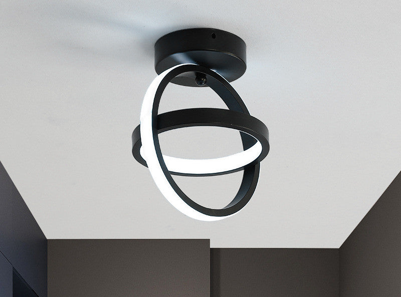 Allée lumière couloir lumière nordique Led Simple moderne vestiaire lumière créative Simple entrée couloir