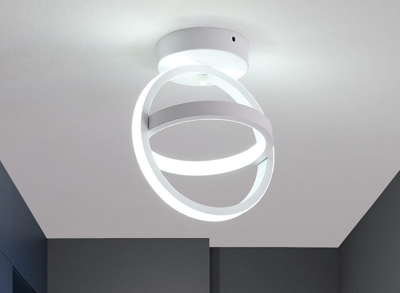 Allée lumière couloir lumière nordique Led Simple moderne vestiaire lumière créative Simple entrée couloir