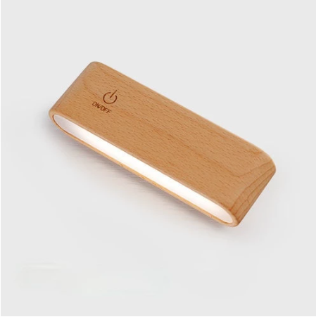 Lampe de bureau lampe de lecture de chevet rechargeable de style japonais en bois massif chambre nordique étude spéciale protection des yeux bureau sans fil LED