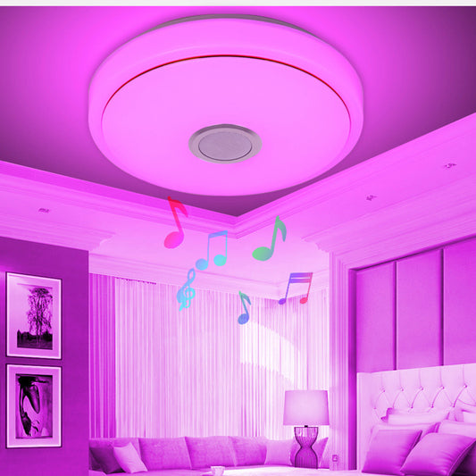 Plafonnier Led intelligent Tuya Wifi, coloré, télécommande avec application, lampes Bluetooth, Alexa Google Home, transfrontalier