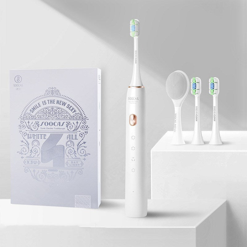 Soshi Electric Toothbrush Male And Female Adult Sonic Automatic Rechargeable Brush Head